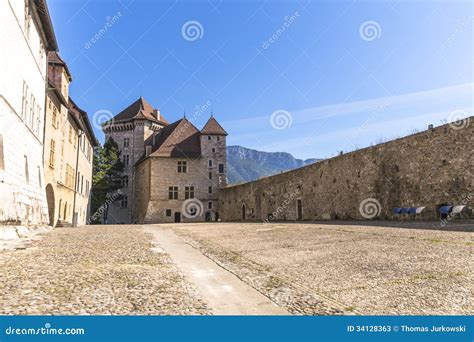 Castle Annecy , France stock image. Image of medieval - 34128363