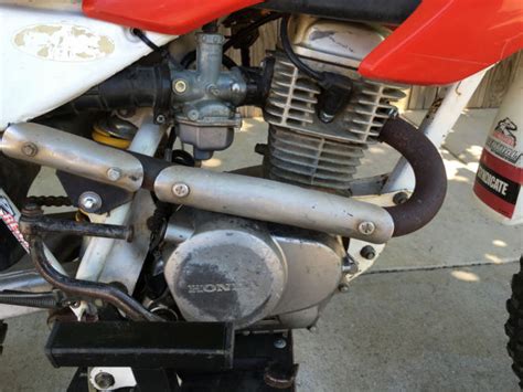 PARTS BIKE 1990 HONDA XR100 NEWER MOTOR NEEDS CASE AS IS XR CRF 80 100