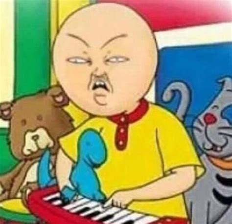 Angry Caillou Blank Template - Imgflip