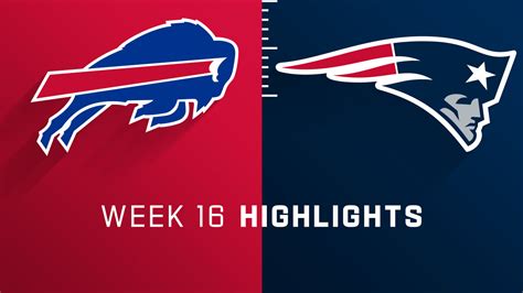 Buffalo Bills vs. New England Patriots highlights | Week 16