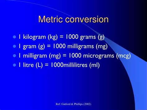 PPT - Metric conversion PowerPoint Presentation, free download - ID:438630