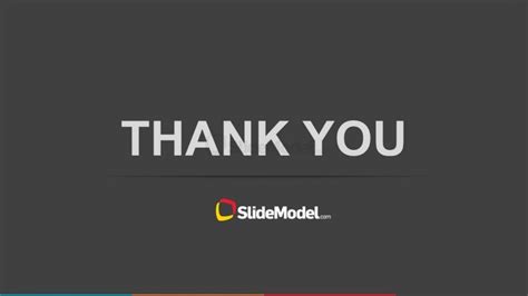 Simple Thank You Slide Design for PowerPoint - SlideModel