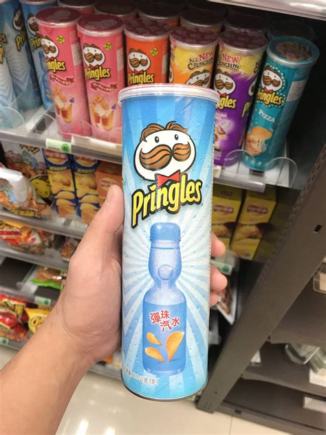 Marble soda flavor Pringles chips | Fun kids food, Weird food, Pringles