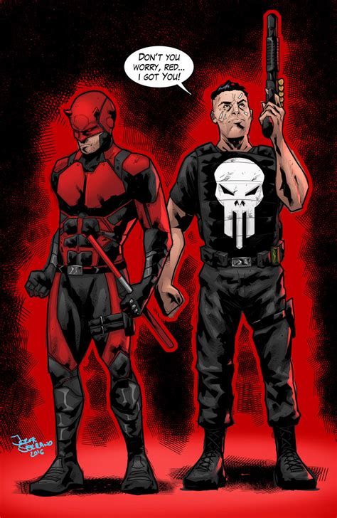 Daredevil V Punisher by PaprikaMan on DeviantArt