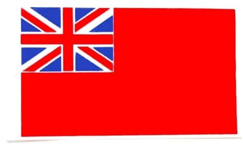 Red Ensign Flag 66x115mm - Post 1801 // Modelers Central?