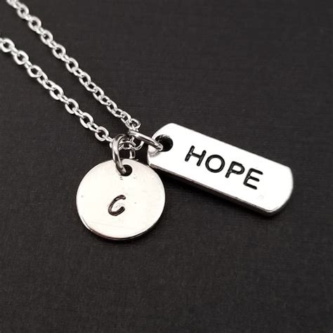 Hope Necklace - Etsy