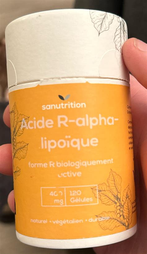 R-alpha lipoic acid dosage : r/SaturatedFat