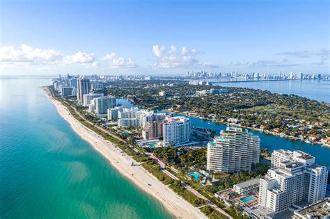 Download Miami Beach Hotels Aerial View Picture | Wallpapers.com