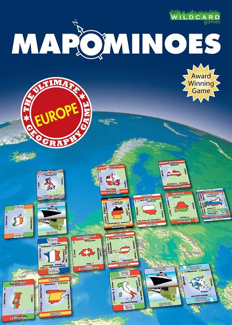 Buy OMINOES Europe – The Ultimate Geography Game – Fun and Educational ...