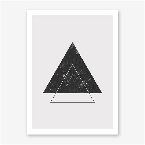 Triangle Space Art Print