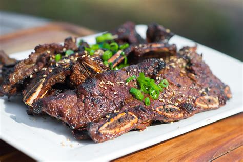 Galbi Korean Grilled Short Ribs Recipe :: The Meatwave