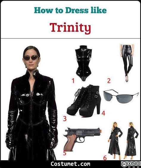 Trinity (The Matrix) Costume Halloween Dress Up Ideas, Cute Couple ...