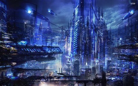 Cyberpunk City Wallpaper