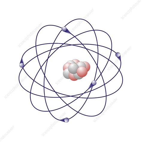 Boron, atomic model - Stock Image - C008/0534 - Science Photo Library