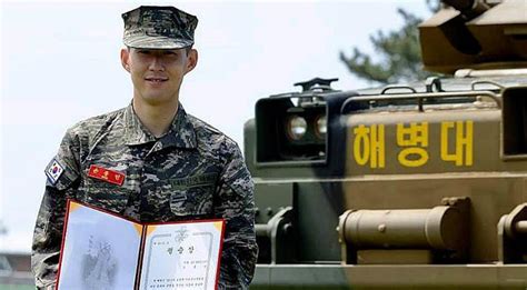 Spurs forward Son Heung-min completes three-week military training ...