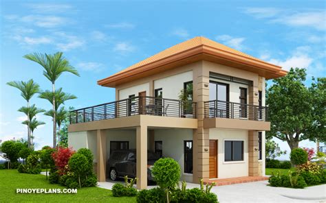 2 Storey House Design And Floor Plan Philippines - floorplans.click