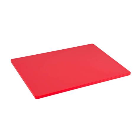 12 x 18 Basic Red Poly Cutting Board - Cutting Board Company ...