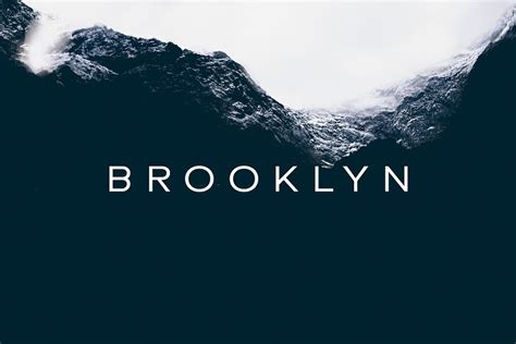 Brooklyn Font Family - Dafont Free