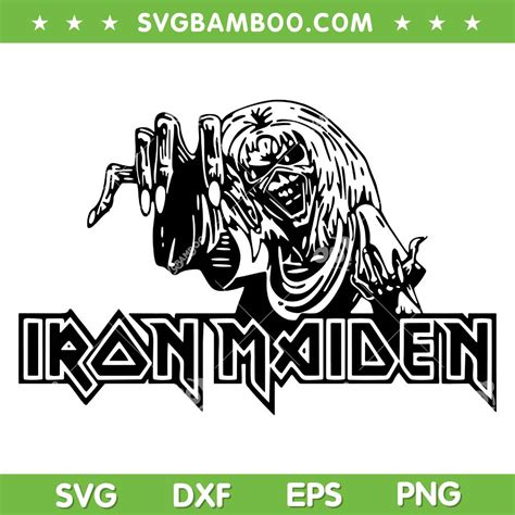 Iron Maiden Pharaoh Eddie Logo SVG PNG