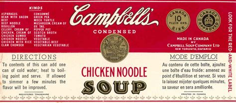 Campbell News | Food labels, Miniature dollhouse food, Campbell soup