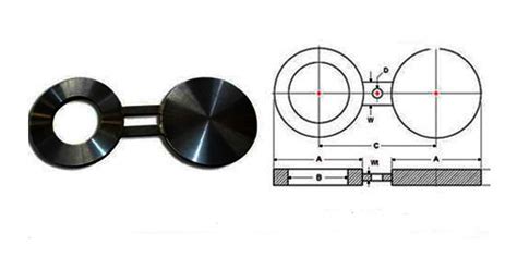 ASME B16.48 Spectacle Blind Flange Dimensions and Weight Chart