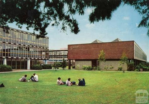 Monash University. Hargrave Library, Law and Engineering Buildings ...