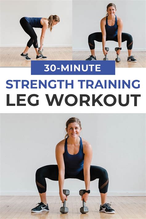 30-Minute Leg Workout At Home (Video) | Nourish Move Love