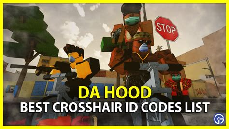 Da Hood Crosshair ID Codes List: Best 300+ Custom Cursors - Gamer Tweak