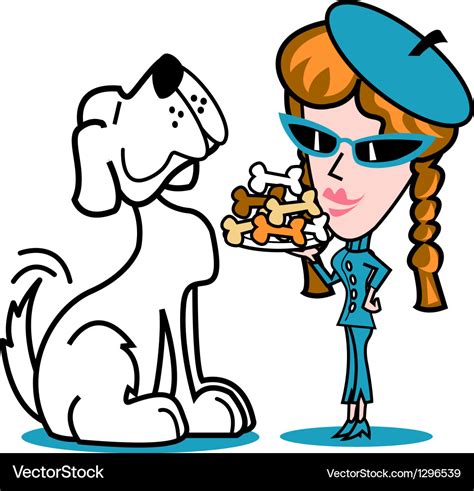 Dog treats Royalty Free Vector Image - VectorStock