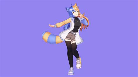 Kiriphi | VRChat Commission - 3D model by Rezura (@Rezura_Zura ...