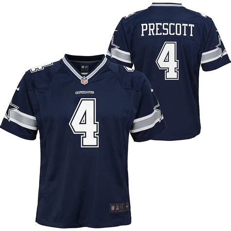 Dallas Cowboys Youth Dak Prescott Game Jersey | Academy