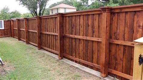 Awasome How To Stain A Pine Fence Ideas