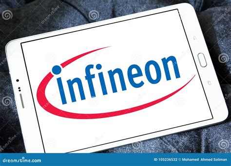 Infineon Technologies Company Logo Editorial Photography - Image of ...