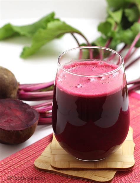 Beetroot Juice Recipe - Raw Beetroot Apple Juice for Blood Pressure