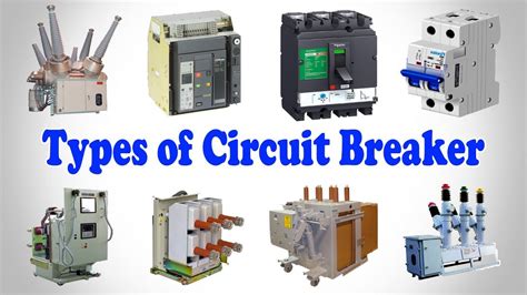 Circuit Breaker - Types of Circuit Breaker - Different Types of Circuit ...