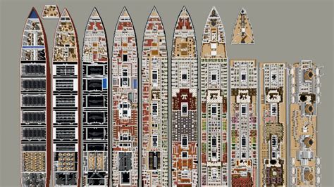 The interior of Titanic (Map) - YouTube