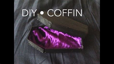 DIY: Coffin ☾ - YouTube