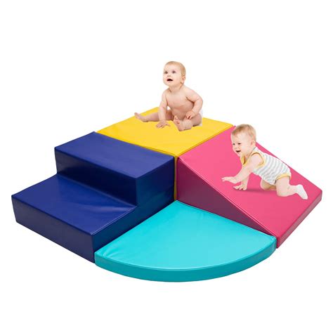 Buy Building Blocks,Climb and Crawl Activity Play Set,Lightweight Foam ...