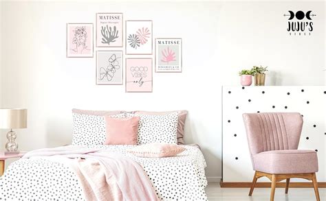 Amazon.com: Light Pink and Grey Posters, Clean Aesthetic Coquette Cute ...