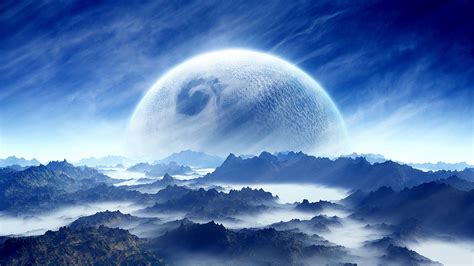 Космос 1920-1080 | Sci fi wallpaper, Fantasy landscape, Planets wallpaper