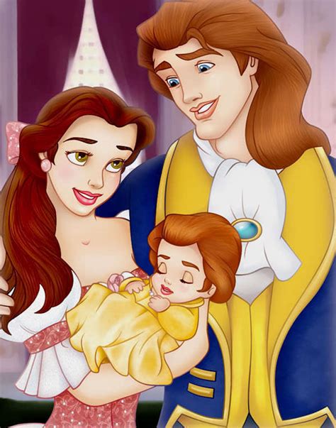 Belle,adam,and a baby girl - Beauty and the Beast Photo (25944879) - Fanpop