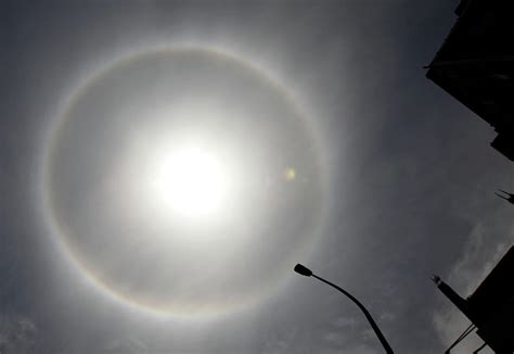 A Solar Halo an Optical Phenomenon That Photograph by Mariana Bazo ...