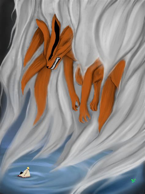 Kurama's Death by DON1012 on DeviantArt