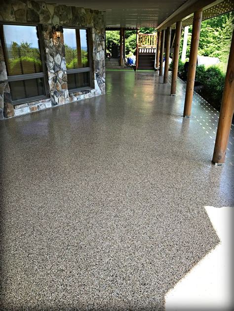 Graniflex Porch + Perfect Poly | Patio flooring, Concrete patio, Paint ...