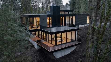 View All Black Modern House Inside Pics