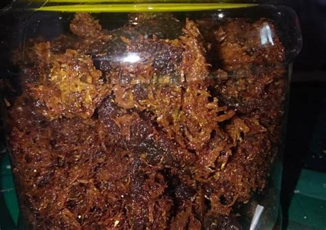 Resep Dendeng ragi simple oleh farah ain - Cookpad