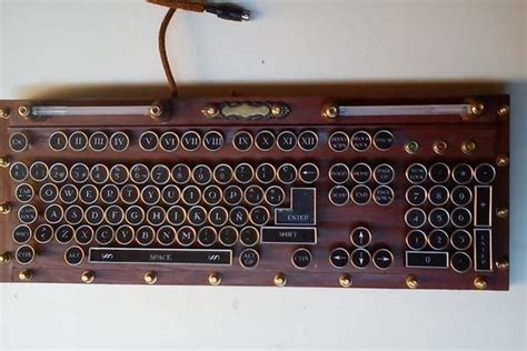 Make Your Own Steampunk Keyboard | Gadgetsin