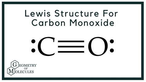 Carbon Monoxide Lewis Structure