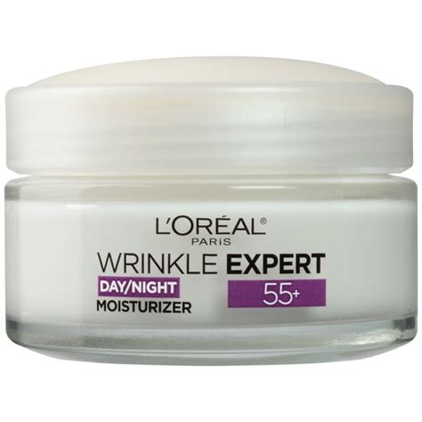 L'Oreal Paris 55+ Moisturizer Anti-Aging Face Moisturizer, Wrinkle ...