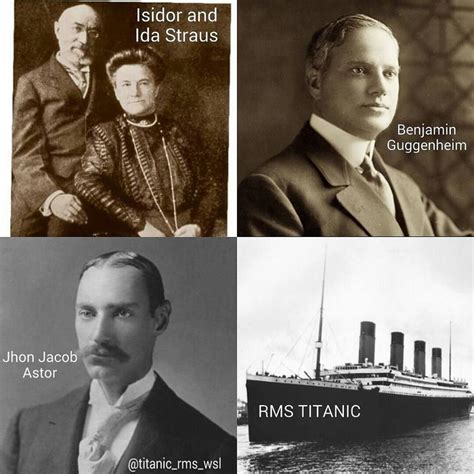 TITANIC 1912 on Instagram: “RMS TITANIC'S FAMOUS . Most first-class ...